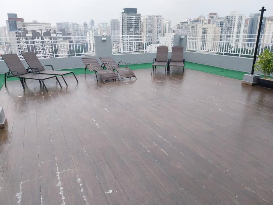Flat In Allianz Parque Com Estacionamento 圣保罗